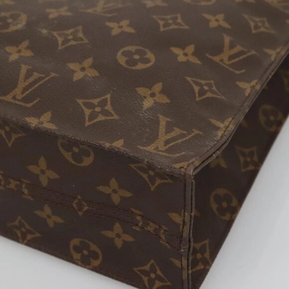LOUIS VUITTON Monogram Sac Plat Hand Bag - Picture 8 of 16